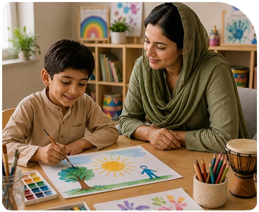 Expressive Art Therapy