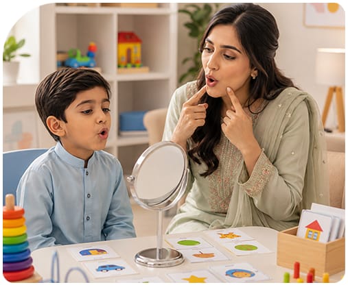 Speech and Language Therapy Session
