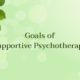 Goals of supportive psychotherapy