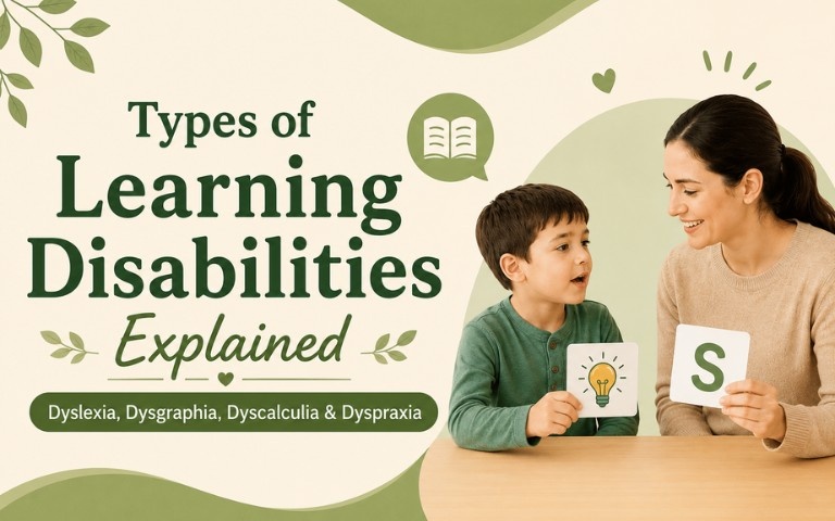 types of learning disabilities