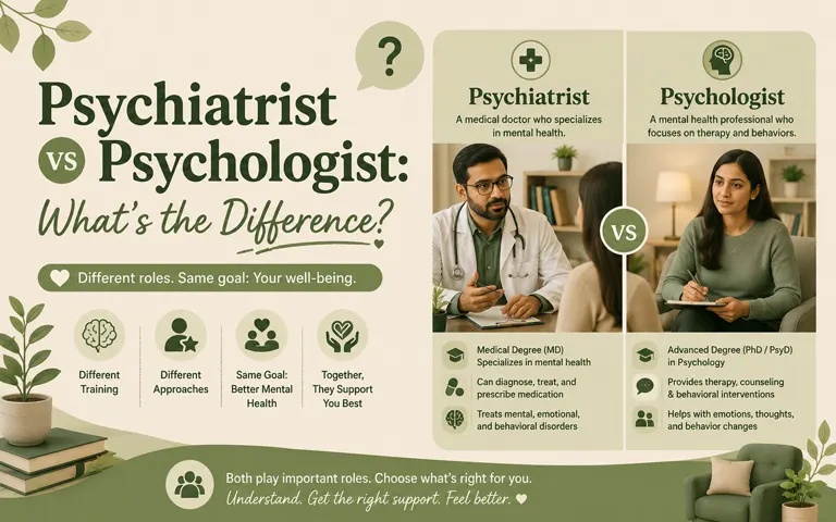 Psychiatrist vs Psychologist What’s the Difference